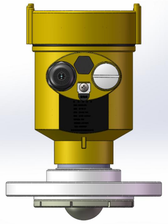 80 GHz Radar Level Transmitter with Corrosion-resistant Flanges.jpg