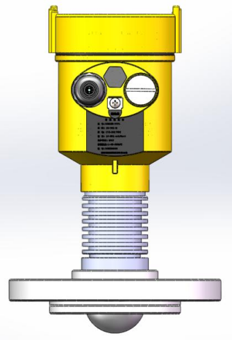 80 GHz Radar Level Transmitter with Corrosion-resistant Flanges.jpg