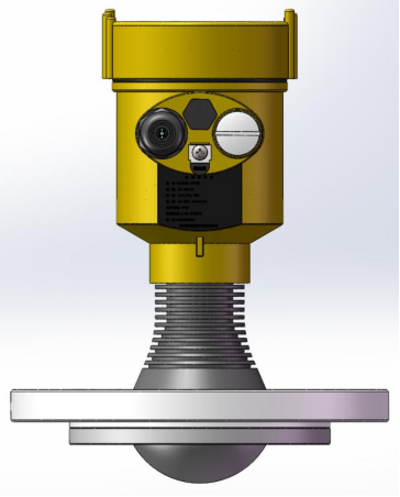 80 GHz Radar Level Transmitter with Corrosion-resistant Flanges.jpg