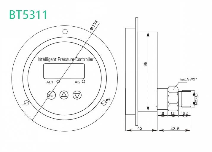BT5311 Intelligent Pressure Controller